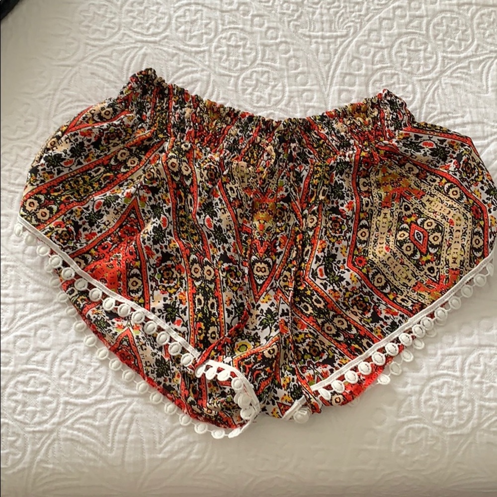 Cute Patterned Flowy Shorts